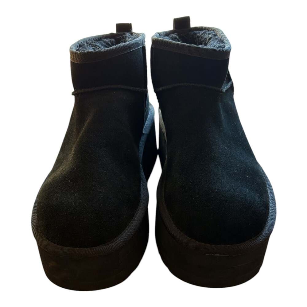 UGG Classic Ultra Mini Platform Women's Boots Black Size 10